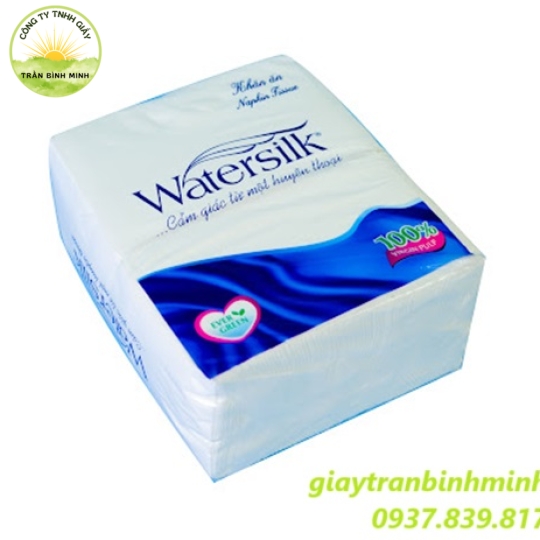 Khăn giấy Watersilk 240 x 240 đóng cân 1kg